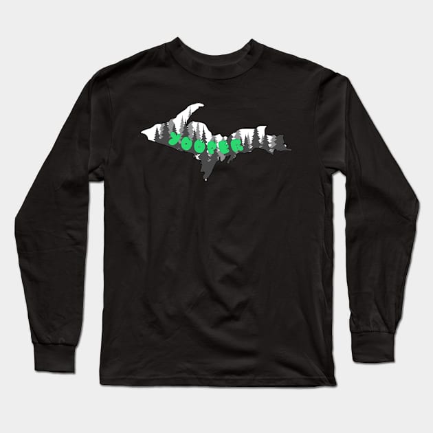 Yooper Long Sleeve T-Shirt by Jessimk